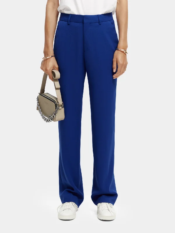 Hailey high-rise straight-leg pants