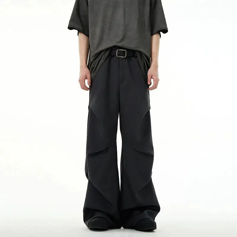 Pleated Loose Fit Pants