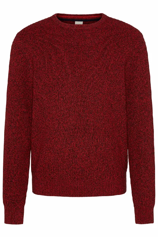 Bugatti Crew Knit Red