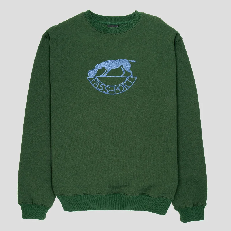 Pass~Port Fretworks Sweater - Forest Green