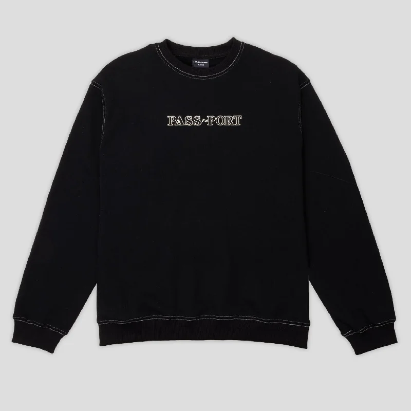 Pass~Port Official Organic Sweater - Black