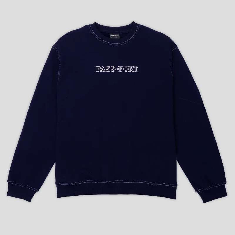 Pass~Port Official Organic Sweater - Navy