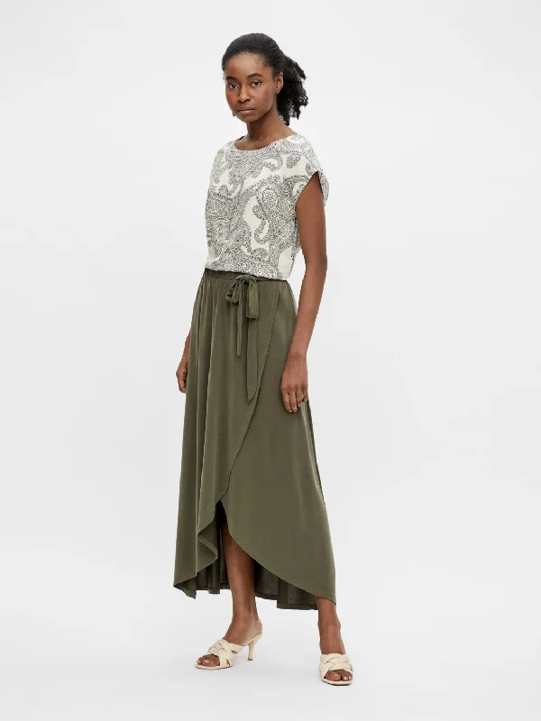 Jamie Wrap Skirt (Forest Night)