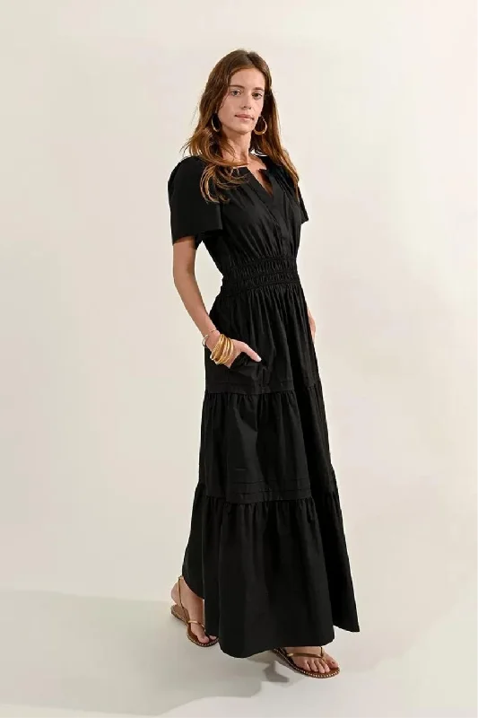 Molly Bracken Black Summer Dress