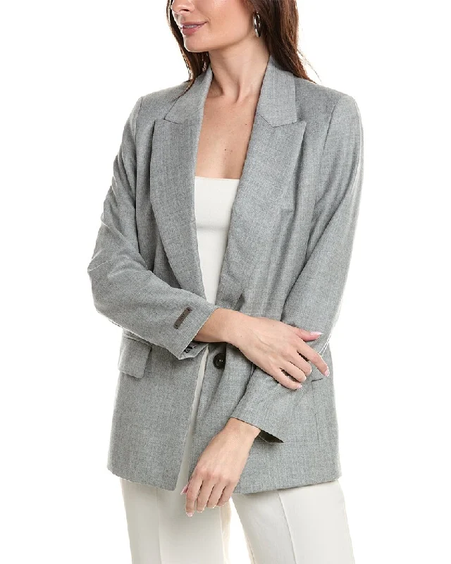 Peserico Wool-Blend Blazer