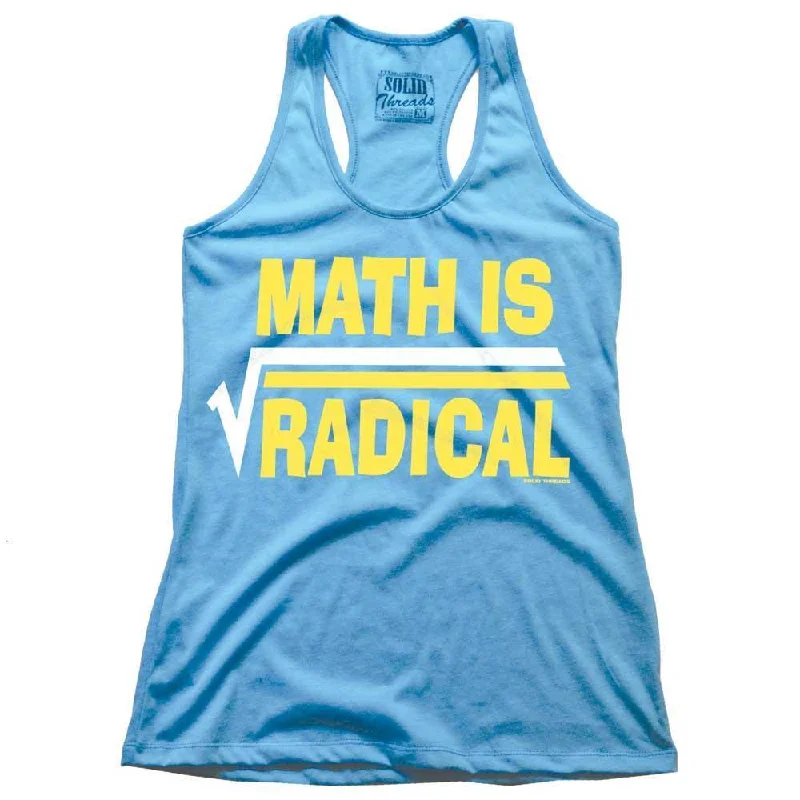 Women's Math Is Radical Tank Top